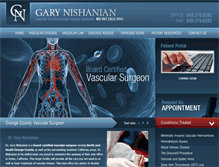 Tablet Screenshot of garynishanianmd.com